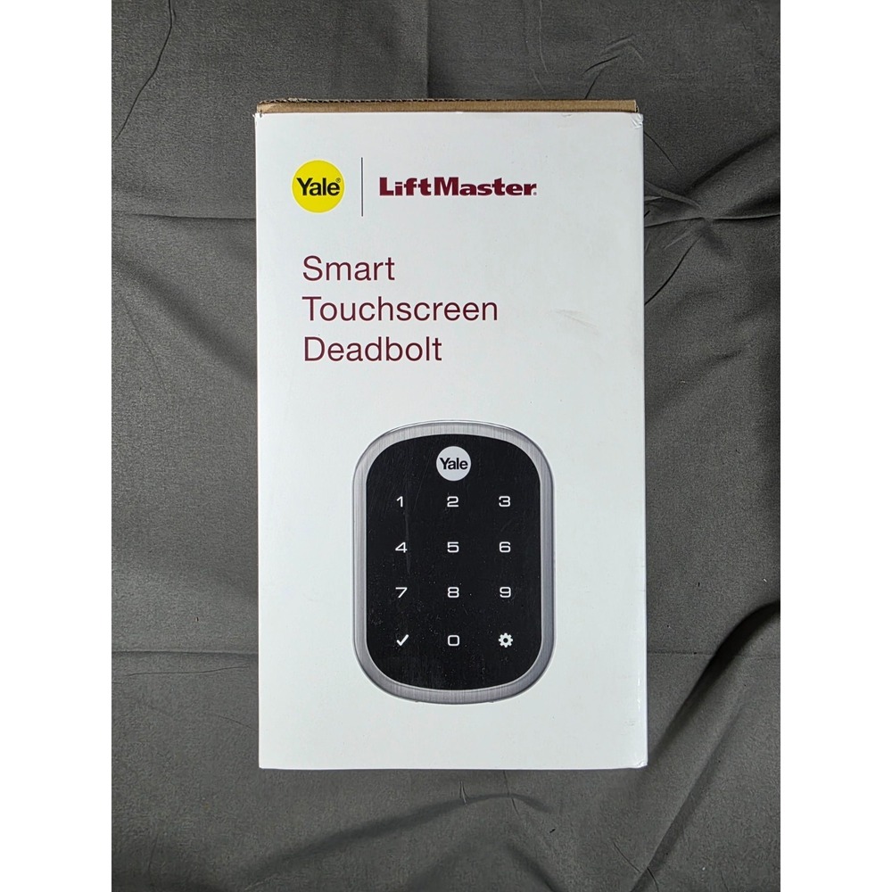 LiftMaster /‎ Yale SMART DEADBOLT LOCK NICKEL FINISH